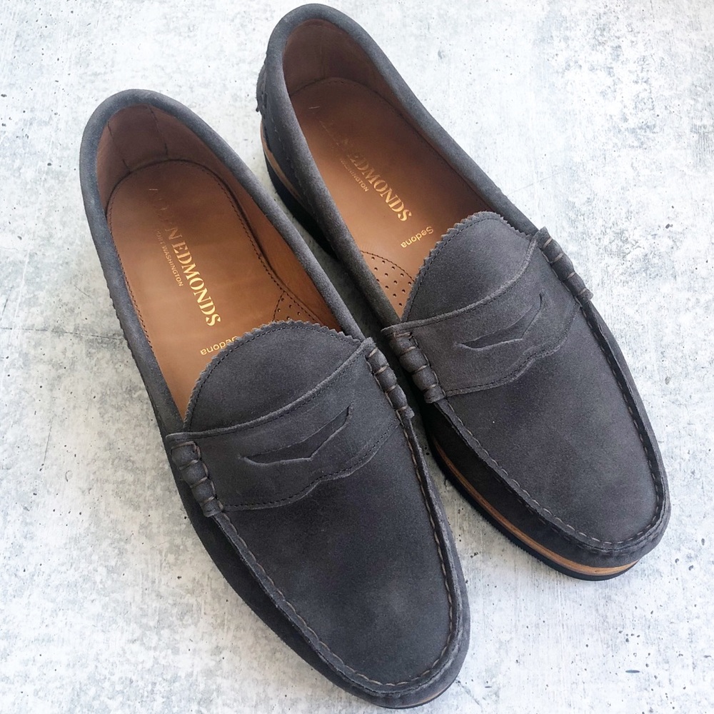Allen Edmonds Sedona Suede Penny Loafers